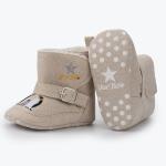 Wholesale winter warm cotton animal penguin prewalker infant baby boots