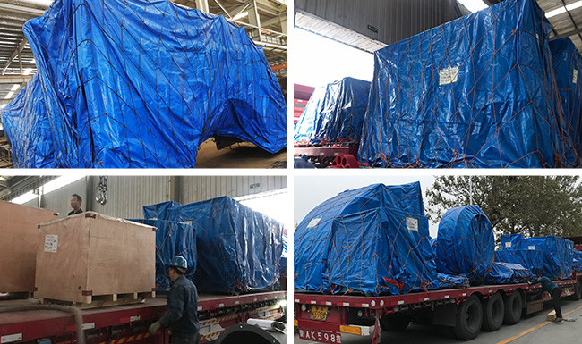Industrial Cement Rotary Kilns Centrifugal Fan High Power Air Supply