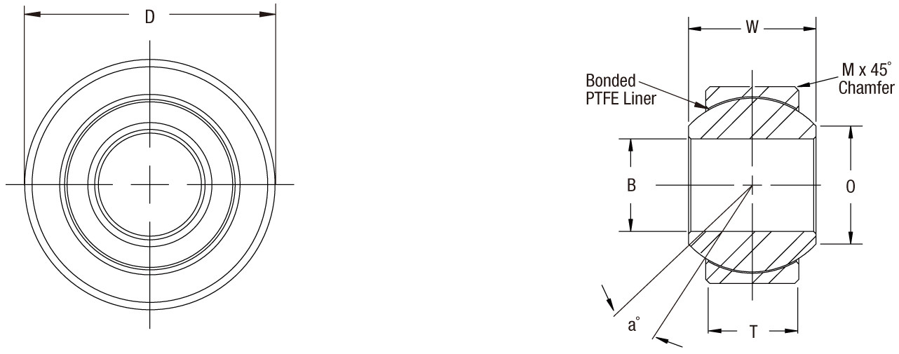 NPB Narrow Spherical Plain Bearings And Rod Ends