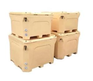 Quality Double Walled Rotomoulded Products Insulated Fish Bin 1000L wholesale