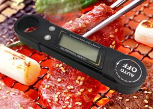 Quality Talking Function Automatic Rotation BBQ Baking Digital Food Thermometer wholesale