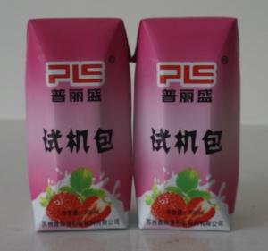 200ml Prisma Juice Aseptic Carton Paper And Aluminum Laminated Packaging