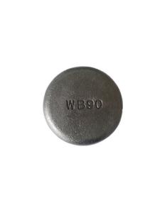 Quality Unit Weight 1.2kgs White Iron 90x27mm Laminated Wear Buttons wholesale