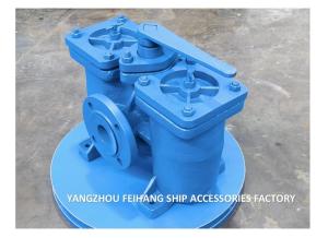 Quality Duplex Oil Filter Molde:AS16050-0.4/0.22 CB/T425-1994 Body Cast Iron,Filter Stainless Steel wholesale