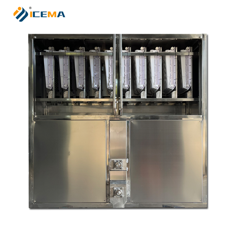 High Output and Energy Saving Industrial Ice Cube Machine with Customizable Ice Size