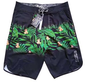 Quality manufacturer wholesale custom fashion swimming pants men's board shorts elastic waistline boys beachwear trousers F420 2 wholesale