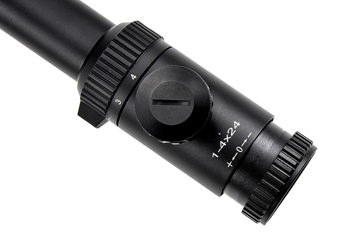 Outdoor Hunting Equipment Optics Sight 1-4x24 IR 30mm with 12.6mm Exit Pupil Diameter