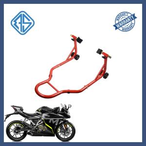 Quality Outdoor Motorcycle Front Wheel Stand Rear Heavy Head Lift Paddock Stand wholesale