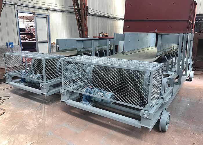 Long Service Life Reversible Belt Conveyor , Mining Conveyor Systems Fire Resistant