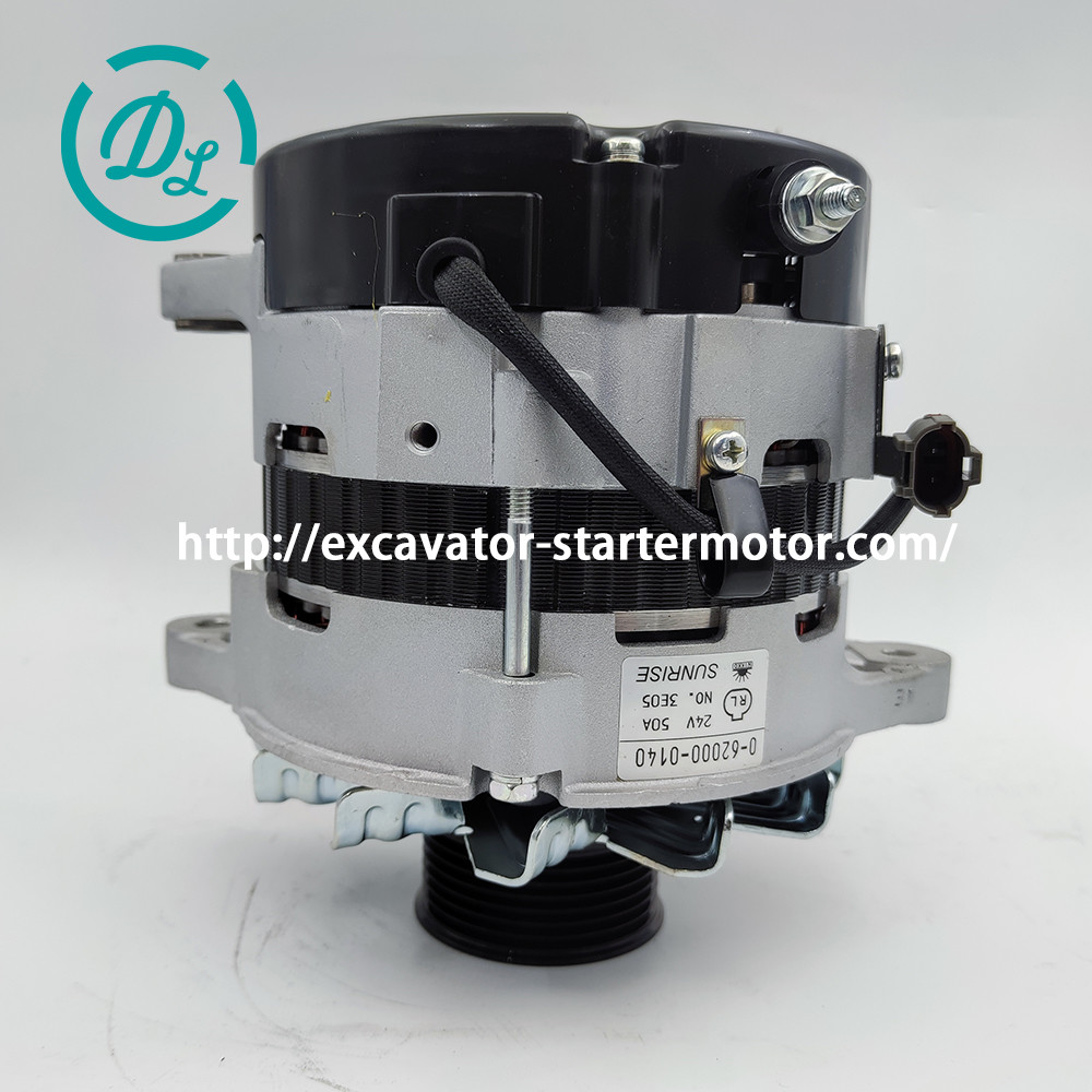 50A 24V Alternator Excavator 8980182040 8980921120 71440526 0620000140