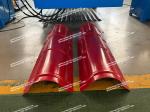High Speed Color Steel Sheet Roof Ridge Cap Roofing Roll Forming Tile Making