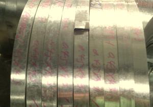 Quality Custom 610mm CR3 Treated SGCE Hot Dip Galvanized Steel Strip For Constructual Profiles wholesale