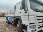 6X4 25000L Carbon Steel Tanker Truck for Oil Gas Diesel 351-450hp Manual