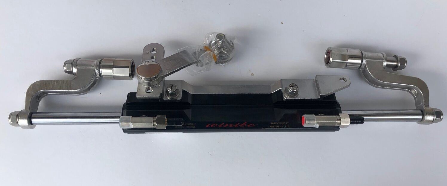 Marine Hydraulic Outboard Steering Cylinder For Boats Up To 300 Hp