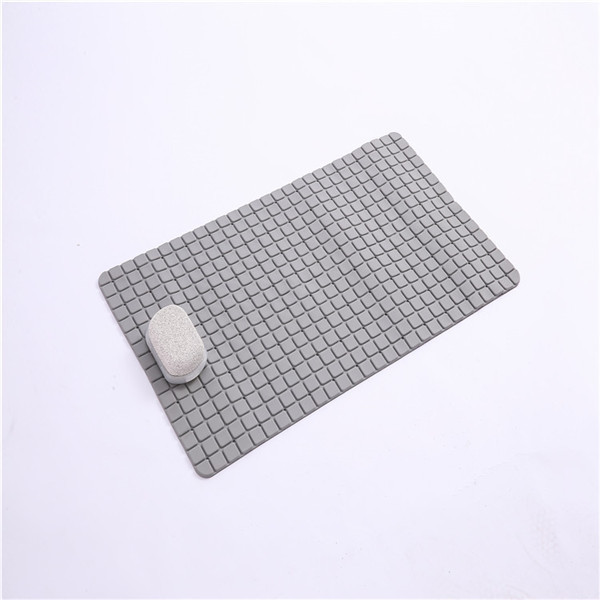 100% PVC OEM Reflexology Stone Mat With Self Adhesive Backing