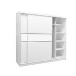 Customized Furniture Bedroom Modern Sliding Door Wardrobes Anti Scratch