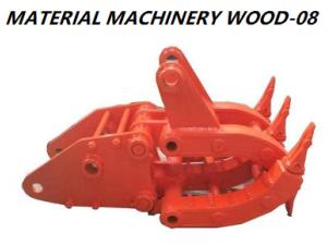 Quality Q355 Steel Komatsu Doosan Excavator Grabber Attachment 19-24ton wholesale