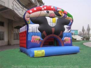 Quality commercial kids pirate inflatable jumping castle wholesale