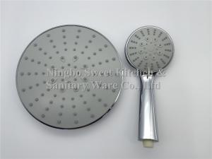 Quality ABS material chrome plating shower head hand shower set overhead shower rain shower set bathroom accessories wholesale