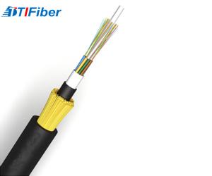 Quality Singlemode Outdoor Fiber Optic Cable Self Supporting ADSS Aerial PE LSZH Jakcet wholesale