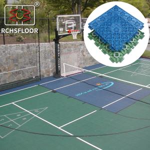 Quality 280g Pickleball Tennis Court Tiles Volleyball Floor Tiles CE RoSH wholesale