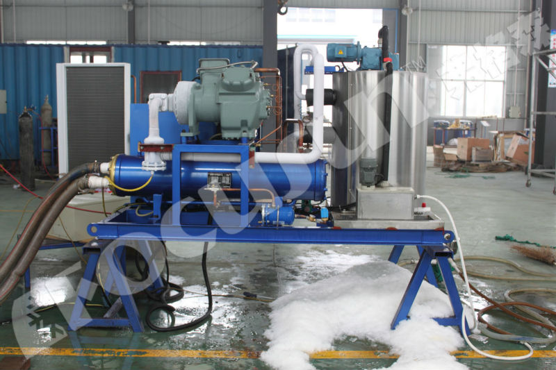 FIF-50W Motor-driven Seawater Flake Ice Maker for Fishery and Seafood Preservation