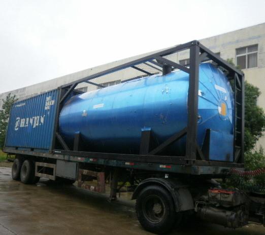 Cheap ISO Container Bitumen Storage 23000 Litre Asphalt Heating Tank for sale