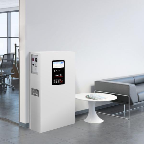 48V Lithium Solar Battery Built In BMS , 51.2V 200AH Touch Screen Lifepo4