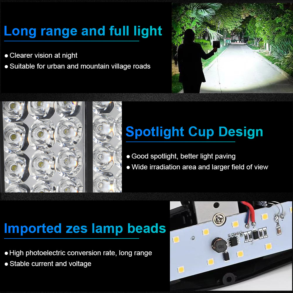 30 LED 12V White Color Auto Work Light Off Road Universal LED Lamp
