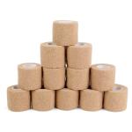 Cohesive Bandage 2" x 5 Yards, 6 Rolls, Self Adherent Wrap Medical Tape,