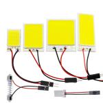 FS02 24Led 36Led 48Led 4W COB LED Car Panel light White Red Blue Green