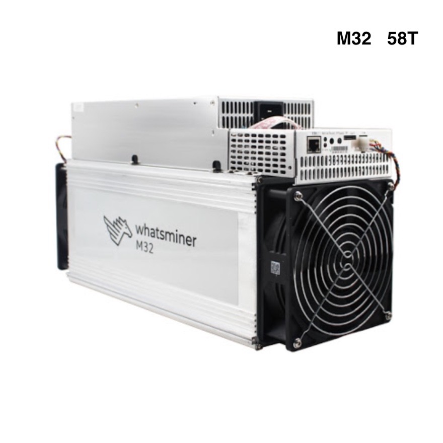 58T M32 Whatsminer 3300W Sha 256 Asic Miner Bitcoin Mining