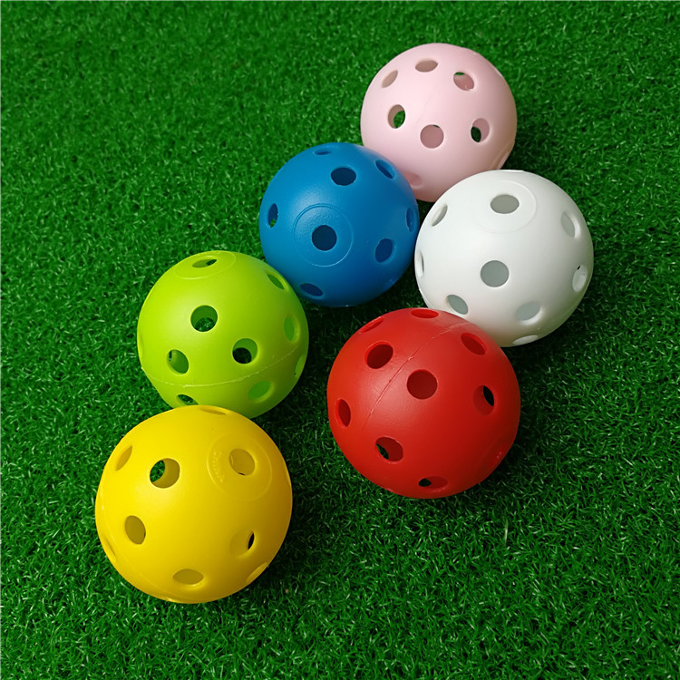 hollow practice golf ball ， hole hole plastic golf ball ， golf ball , golf balls , golf practice ball