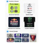 Men's Polo Shirt Full Customization Polyester Green Club Print Cricket Jersey