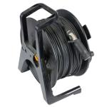 Black Tactical Fiber Optic Cable Assembly CE ROHS ISO Military Tactical Cable