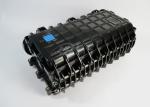 ABS Fiber Optic Splice Closure SC / APC Locking Buckle Horizontal Ln Line Type
