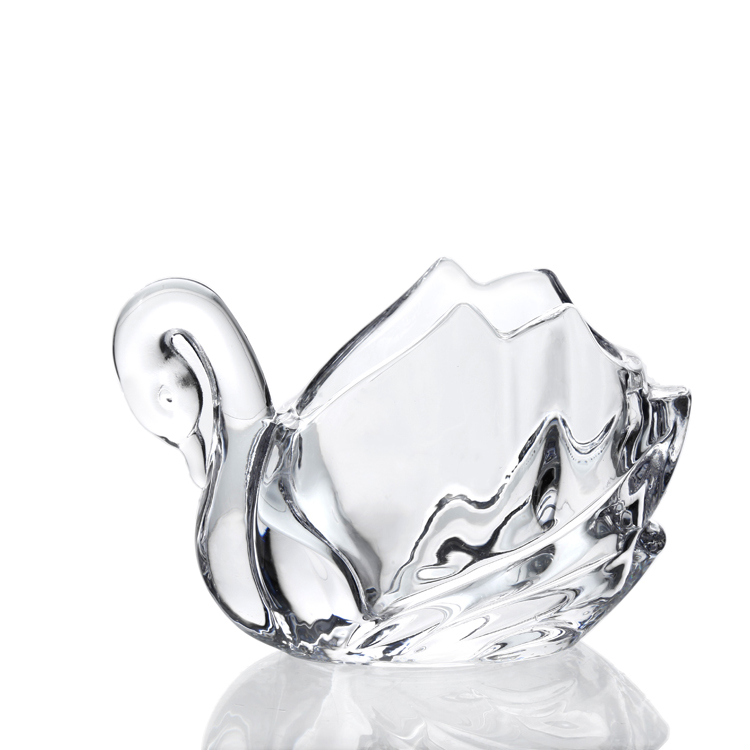 Creative Swan Shape Clear Classic Candle Holder Home Decoration