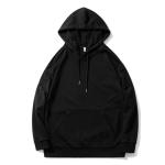 Plain Dyed Organic Unisex Plain Hoodies 3XL Breathable