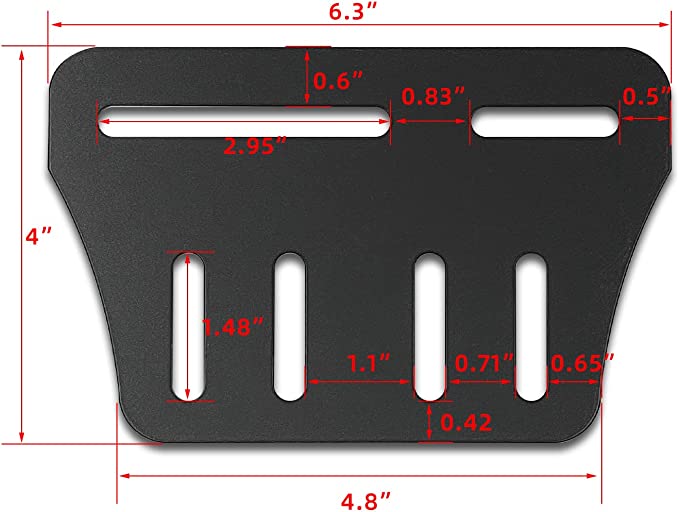 Bed Frame Footboard Extension Brackets Fit for Twin Full Queen or King Size Beds 0.2kg