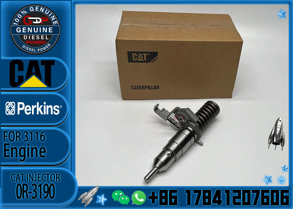 FOR E200B excavator parts 3114 3116 3126 diesel engine fuel injector 127-8205 0R3190 0R-3190 7E8729 7E-8729