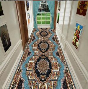 Quality European Classical Style Large Commercial Floor Mat Hotel Entrance Corridor Stairway Mat wholesale