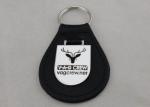 VAG Crew Leather Key Chain / Personalized Leather Keychains with Emblem