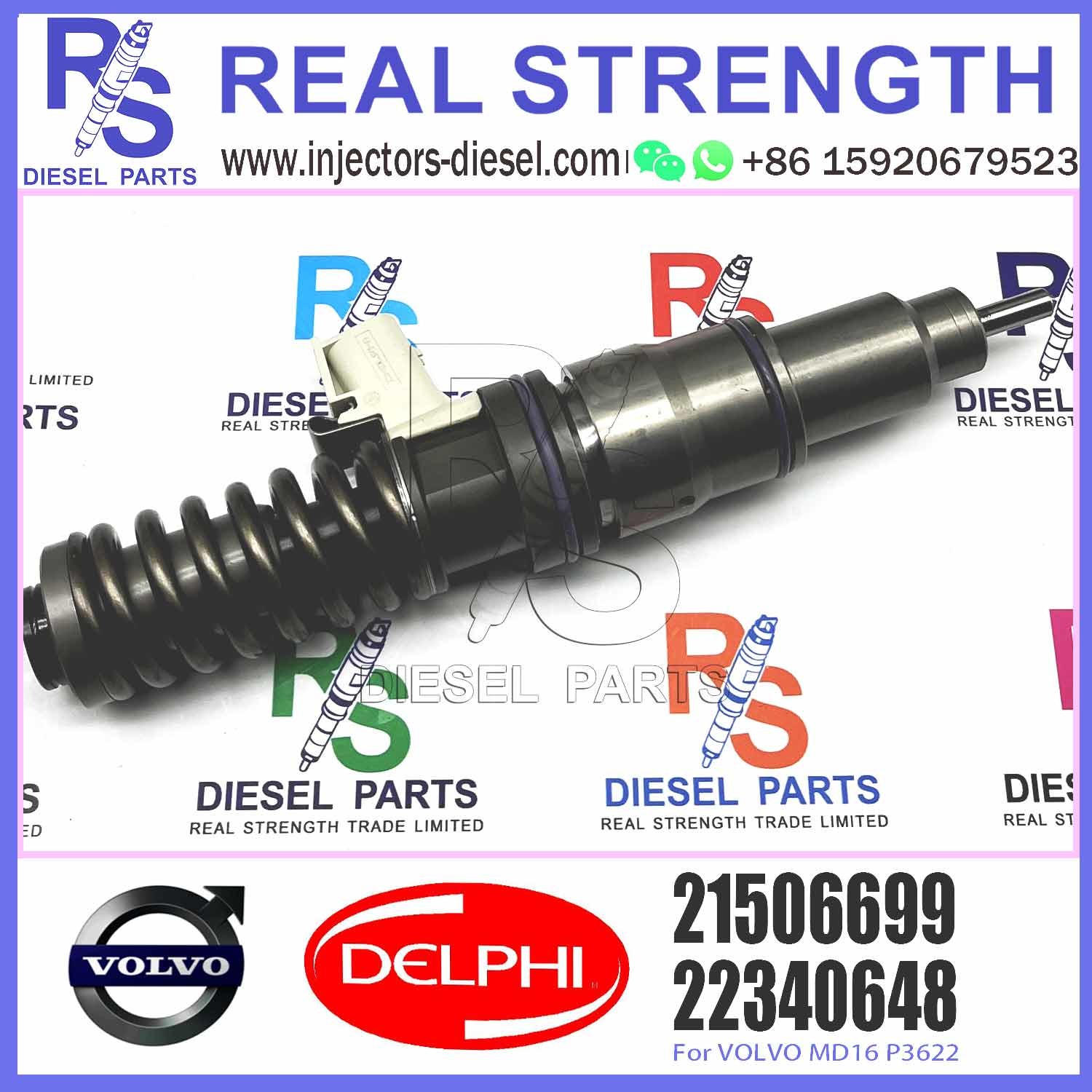 New Diesel Injector 21569200 BEBE4K01001 For V-O-L-V injector Truck 21569200 21569200 D13 BEBE4D16001 20972225 21506699
