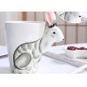 Buy cheap Cartoon Rabbit Hand Painted 450ml Heat Press Mugs from wholesalers