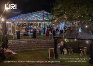 Quality 10x30m Large Clear PVC Proof Wedding Party Tent Outdoor Marquee For 150 People wholesale