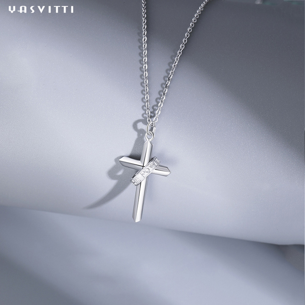0.5M 1.92 Gram Sterling Silver Necklace Chains 24k Nickel Free Cross Chain Necklace