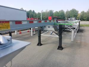 Quality 3 Axle Semi Trailer 40ft Skeleton Tractor Trailer wholesale