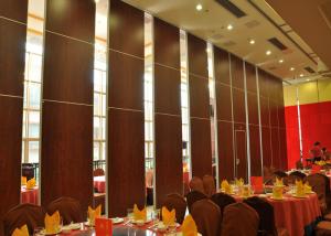 Quality Demountable Partition Acoustic Wooden Plywood Partition Wall Wooden Surface wholesale