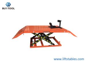Quality Heavy Duty Electric Hydraulic Motorcycle Lift Table 1500 Lbs 1000 Lb wholesale