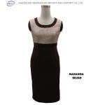 womens fashion dress suits coffee/grey MANANNA